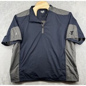 Ping Performance Golf Windbreaker‎ Pullover Jacket Short Sleeve YMCA Men's XL